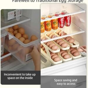 15-egg-storage-box-rolling-design-space-saving-pp-refrigerator-organizer-multi-layer-egg-holder