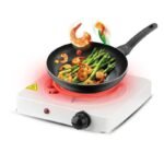 RAF 1000W Portable Single Burner Electric Stove | Compact Countertop Hot Plate