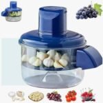 Automatic Electric Garlic & Fruit Peeler Machine – Smart Rechargeable Kitchen Gadget